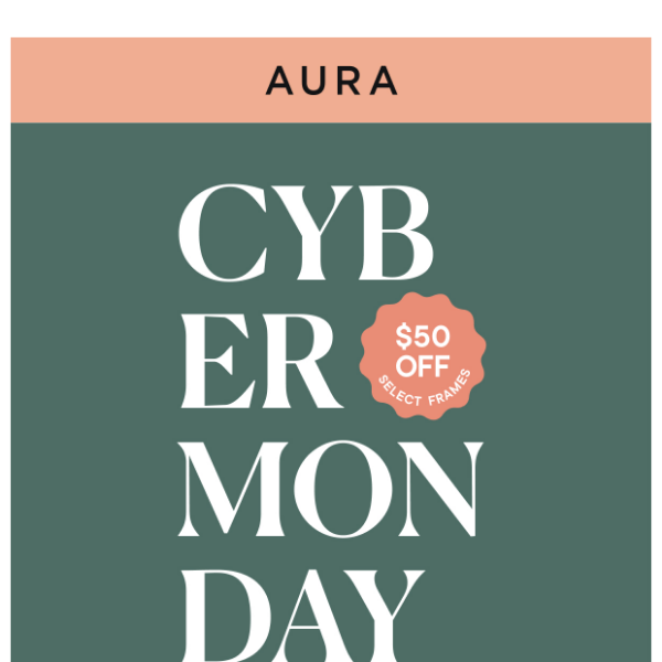 Cyber FUNday means $50 off 🙌🙌🙌