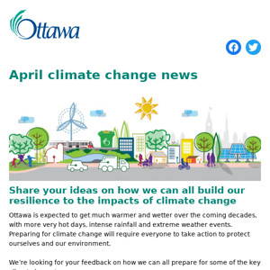 April climate change news