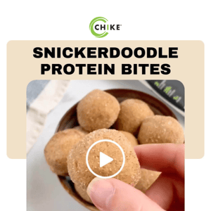 Snickerdoodle Protein Bites 🤩