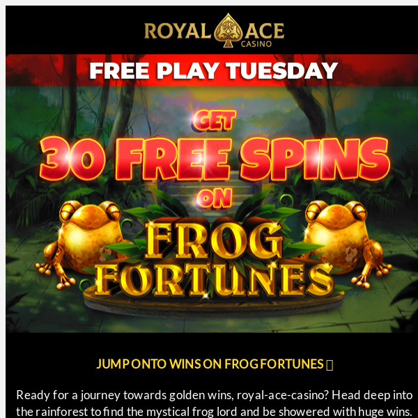 royal ace free spins