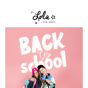 It's time to gear up for back-to-school!