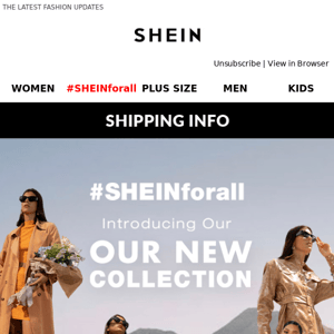 ✨#SHEINforall | Introducing Our NEW Collection😎