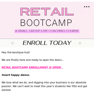 Our best selling course is open for enrollment! ⭐
