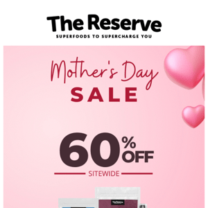 ❤ Mother's Day Sale ❤ 60% OFF sitewide ❤