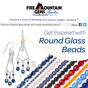 Shop Hundreds of Styles of Round Glass BEADS