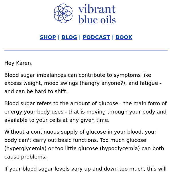 Friday Favorites: How to Balance Blood Sugar