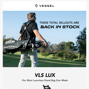 Legends x Vessel VLS Lux Bag