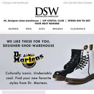 If you like Dr. Martens, this email is for you.