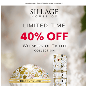 ⚡ 40% Off! Whispers of Truth Collection