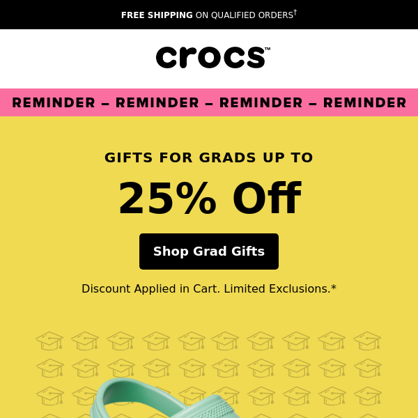 Shop grad gifts for 25% off! 🎓