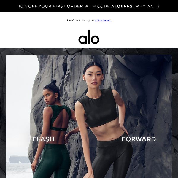 A NEW WAY TO STAND OUT Alo Yoga