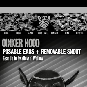  SQWEEE: Gear DROP: 🐷 Oinker Hoods