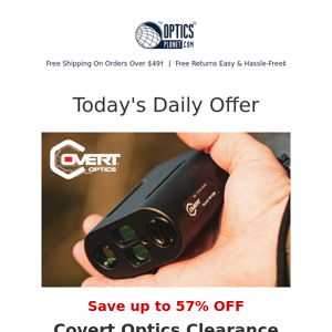 Optics Clearance: Save up to 57% Off