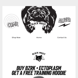 BZRK + Ecto Plasm = FREE Limited Edition Hoodie.....