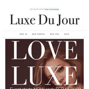 LOVE LUXE EVENT