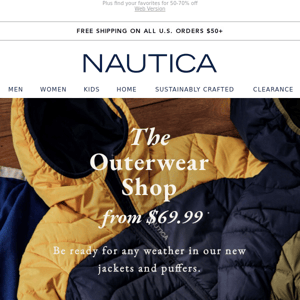 The Outerwear Shop is open!