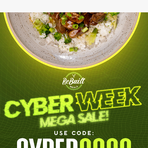 ReBuilt Meals - Last Chance! Cyber Week Sale Savings Inside!