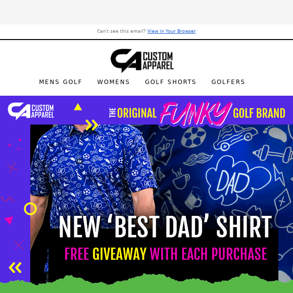 GREATEST Dad By Par! (& a freebie!)