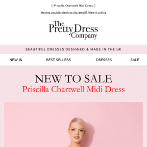Priscilla Chartwell Dress now only £69.00