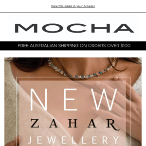 NEW ZAHAR – Available now!