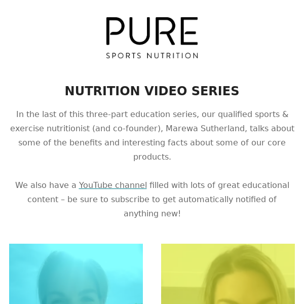 Watch & learn: sports nutrition hot topics 🎥