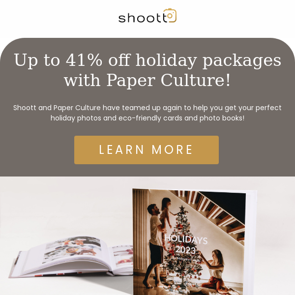 Your perfect holiday photo and card solution! 🍁 📷️ 🎄
