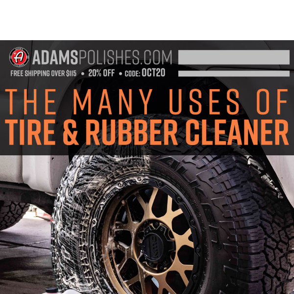 Adam's Wheel & Tire Cleaner - Adam's Polishes