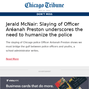 Jerald McNair: Slaying of Officer Aréanah Preston underscores the need to humanize the police