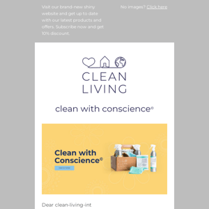 Latest news from Clean Living and enjoy 10% off now