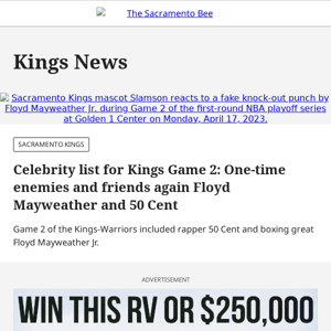 Celebrity list for Kings Game 2: One-time enemies and friends again Floyd Mayweather and 50 Cent