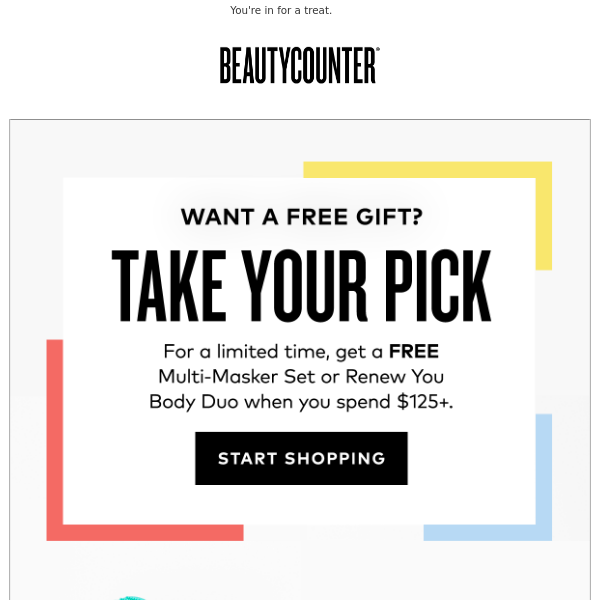 Choose your own FREE GIFT SET