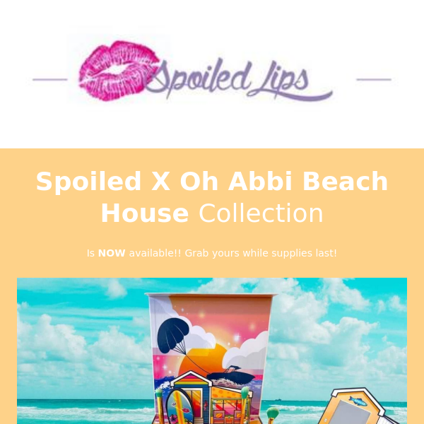 Our Beach Collection is NOW available!