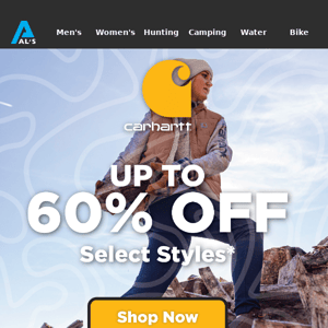 🔥 Carhartt | Up to 60% off!