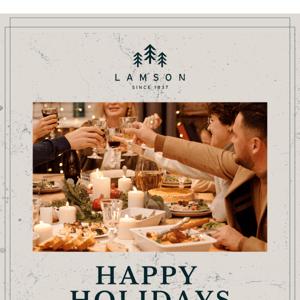 Happy Holidays from Lamson Products! 🎁