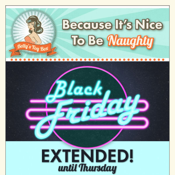 Black Friday Madness: It's Not Over!