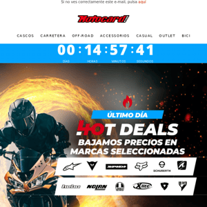 3, 2, 1,... ÚLTIMO DÍA de Hot Deals ⏰