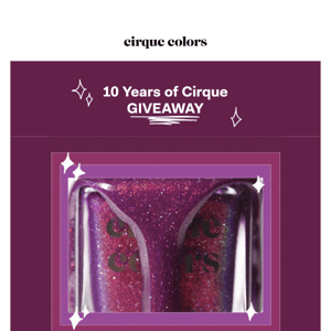 Celebrating our 10th bday with a *GIVEAWAY*﻿