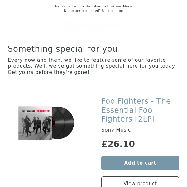 OUT THIS WEEK! Foo Fighters - The Essential Foo Fighters [2LP]