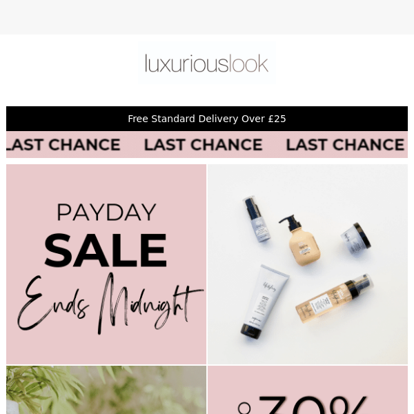 Last Chance To Save Up To 30%