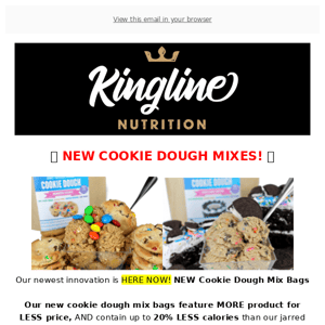 😱Okay wow.. NEW Cookie Dough Mix, Lower Price, FREE Shipping + 20% OFF...