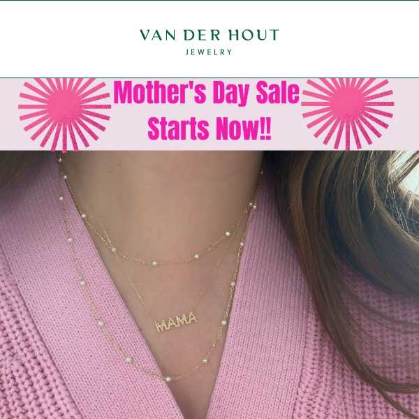 Our Mother’s Day SALE is Here! 🛍️