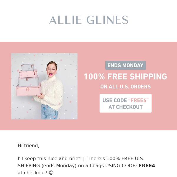 😍 100% FREE U.S. SHIPPING