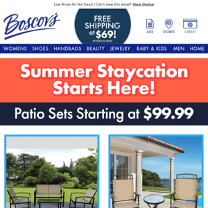 Summer Staycation Starts Here With Prices From $24.99