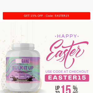 Happy Easter from Girl Gainz