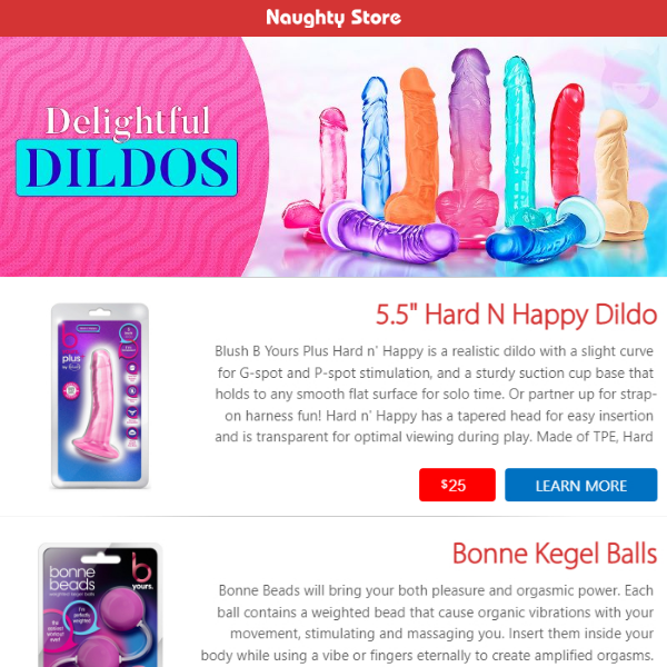 ❤ Naughty Toys For Every Budget ❤