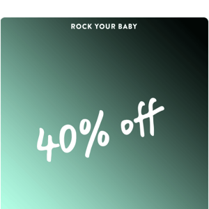 Final Hours of 40% OFF