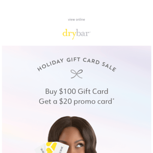 GIFT it your all this holiday season with limited time savings! 💛 