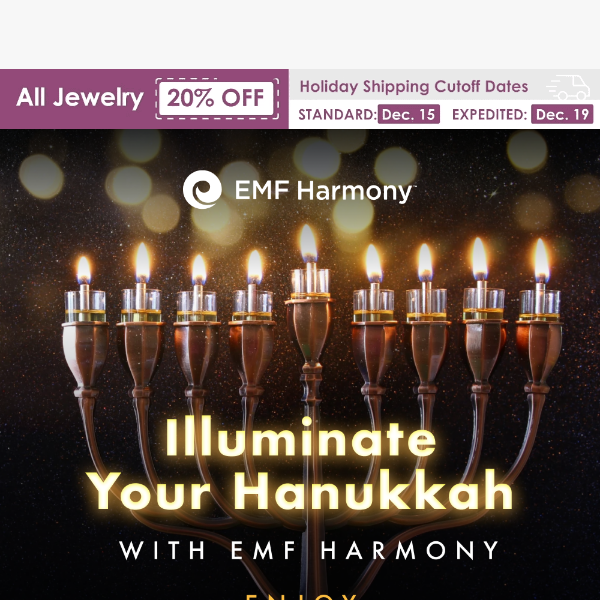 ✨ Hanukkah Savings are Here 🕎