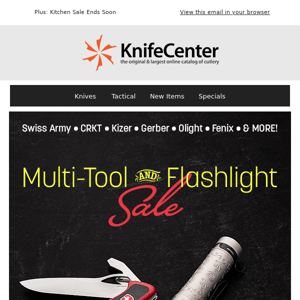 Epic Flashlight Multi-Tool Sale!