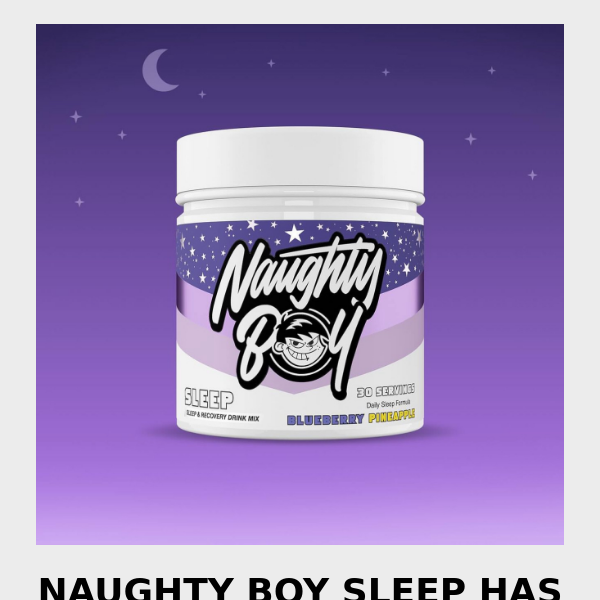 😴 Naughty Boy Sleep Has Landed!